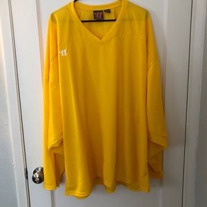 YL Warrior — Yellow Hockey Jersey